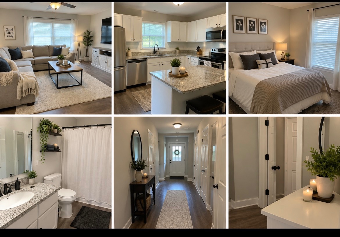 Home cleaned by simply spotless